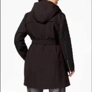 Beautiful Michael Kors warm & detailed Black Coat